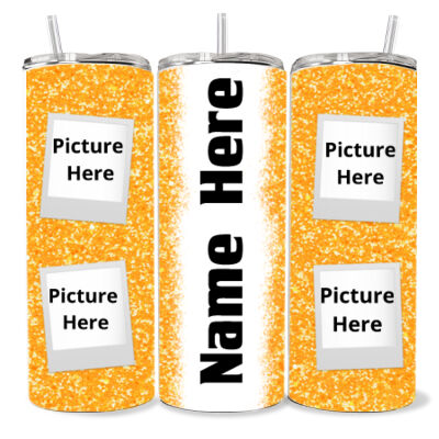 20oz Gold Glitter Thumbnail